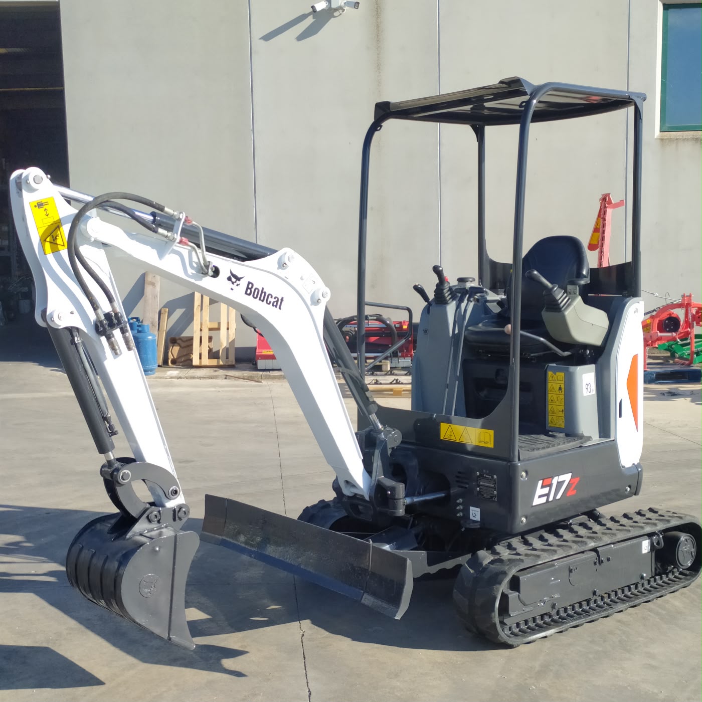 Mini escavatore Bobcat E17z